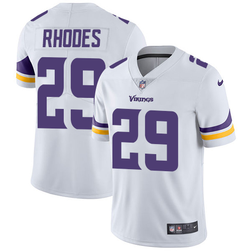Minnesota Vikings #29 Limited Xavier Rhodes White Nike NFL Road Men Jersey Vapor Untouchable